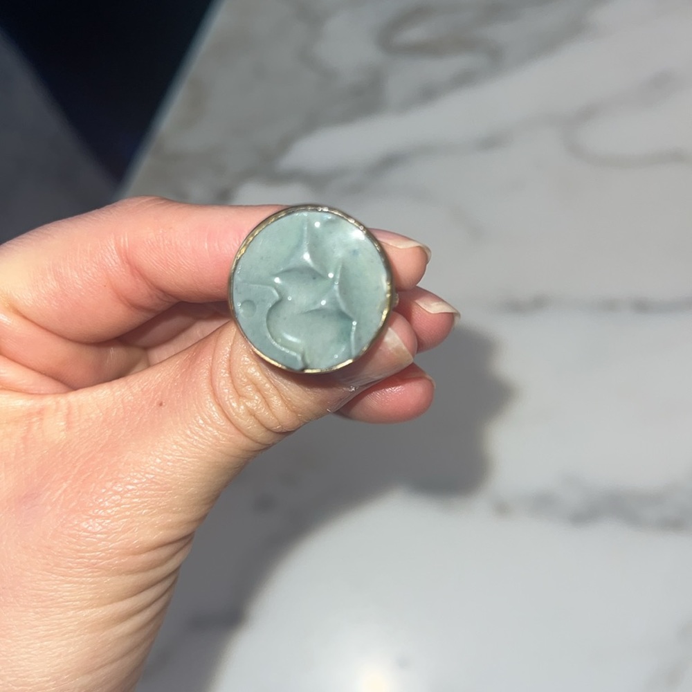 Blue/Gold ring - Picture 4 of 4